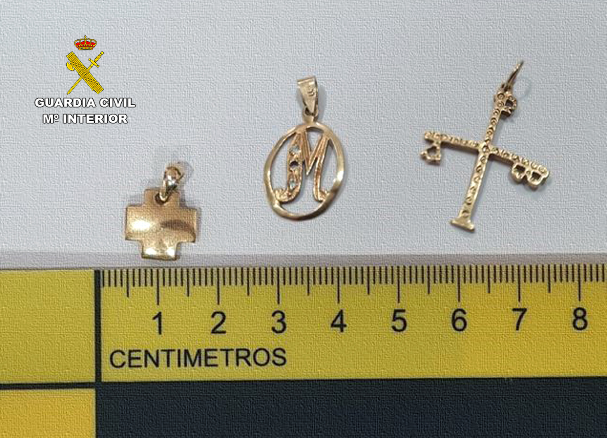 Objetos recuperados (foto: GC)