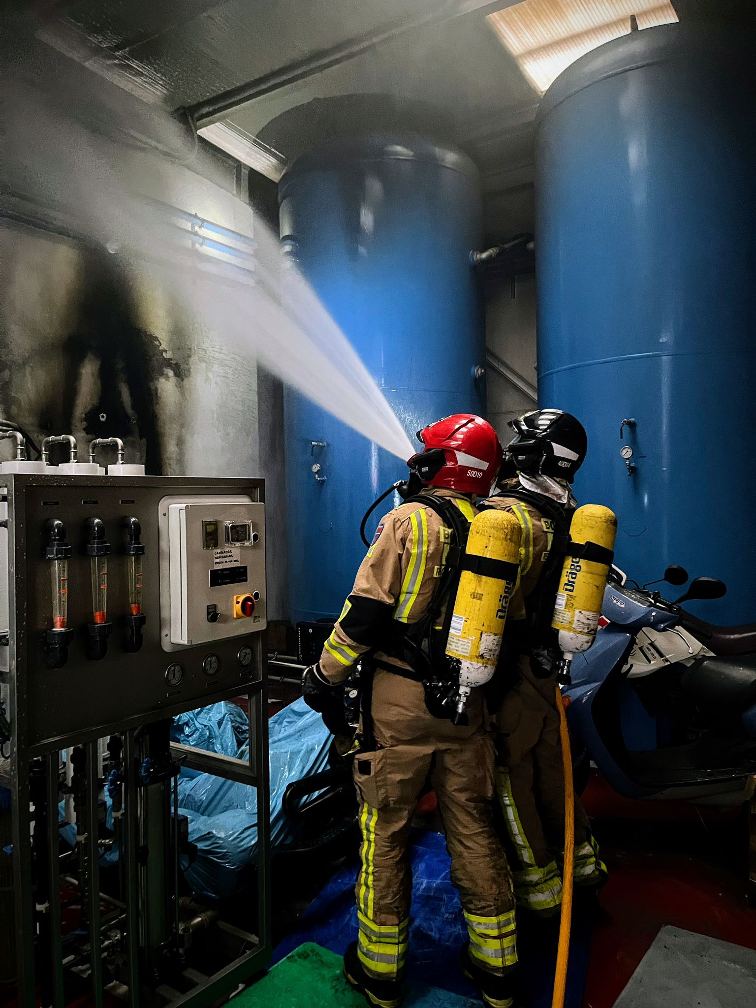 Imagen facilitada por bomberos CEIS