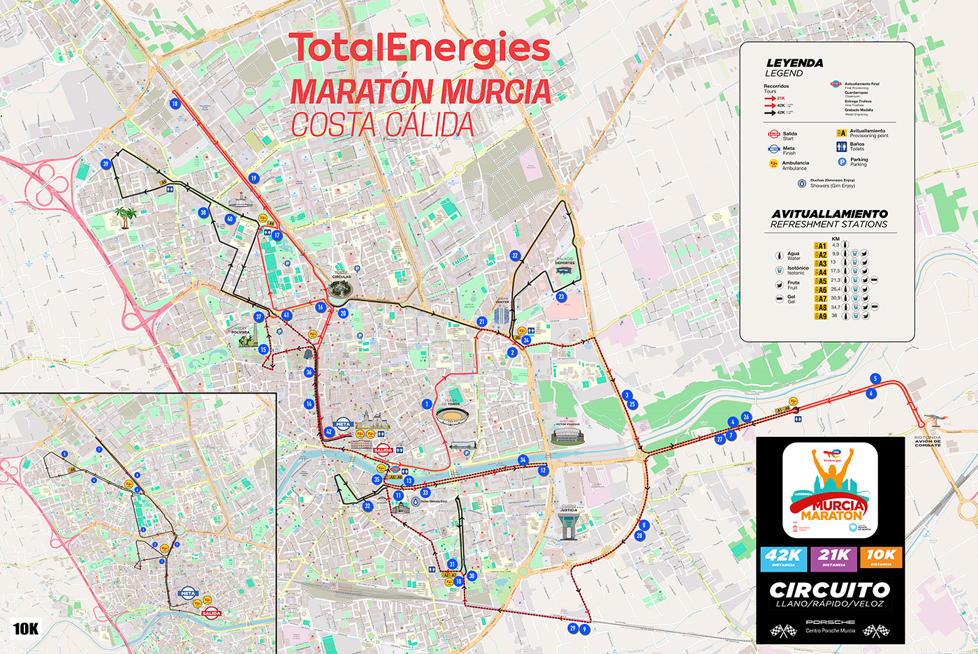 Recorrido Maratón