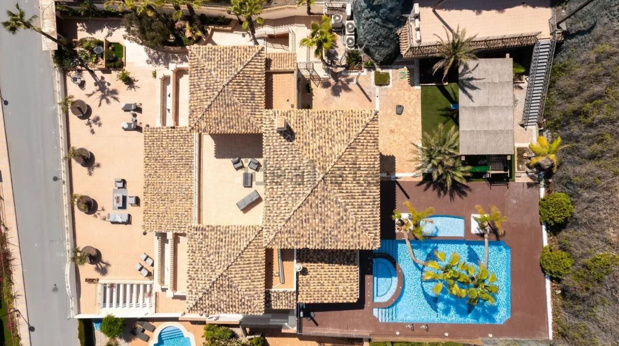 Planta de la casa más cara de la Región de Murcia