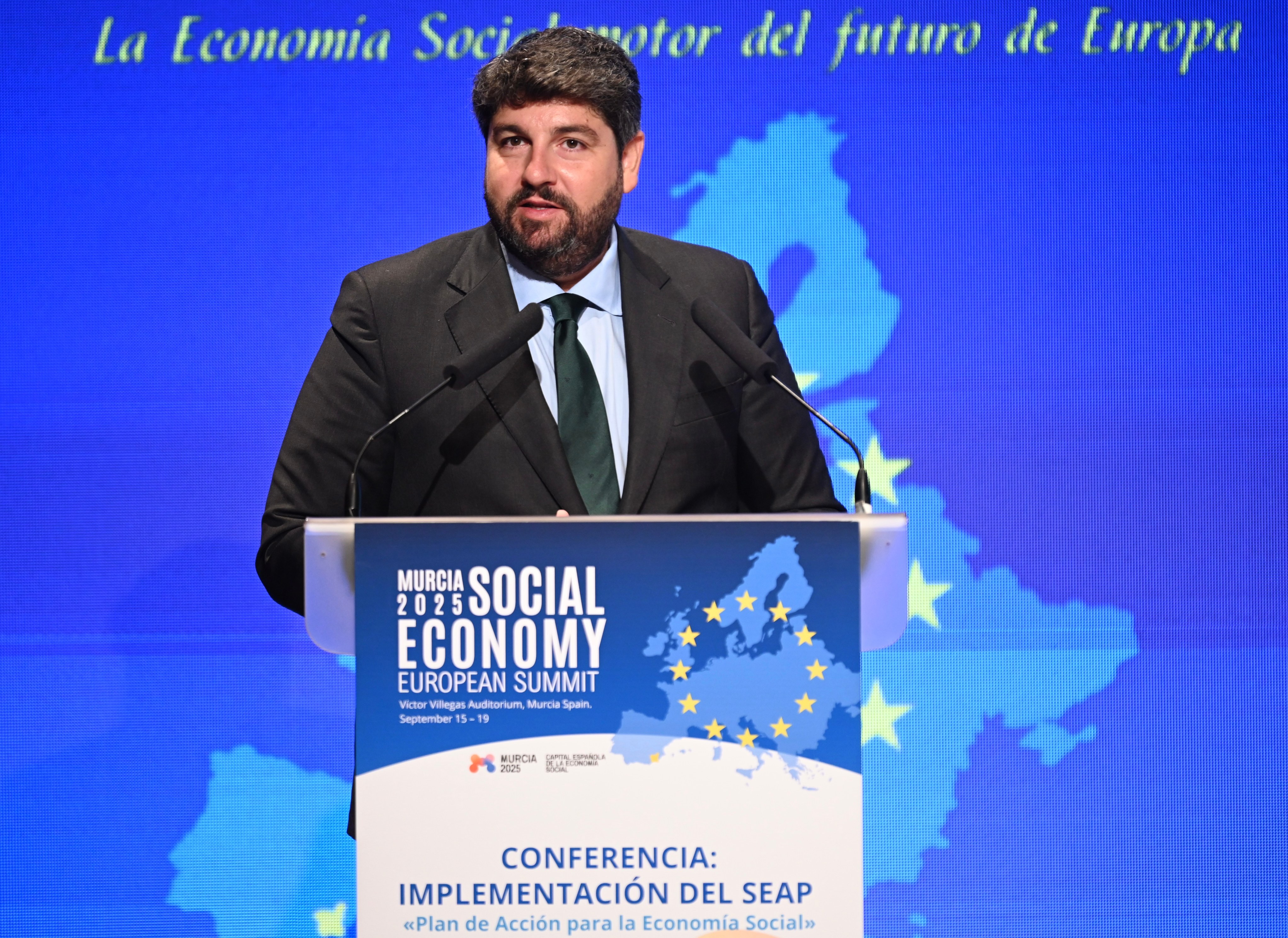 López Miras inaugura la Cumbre Europea de Economía Social