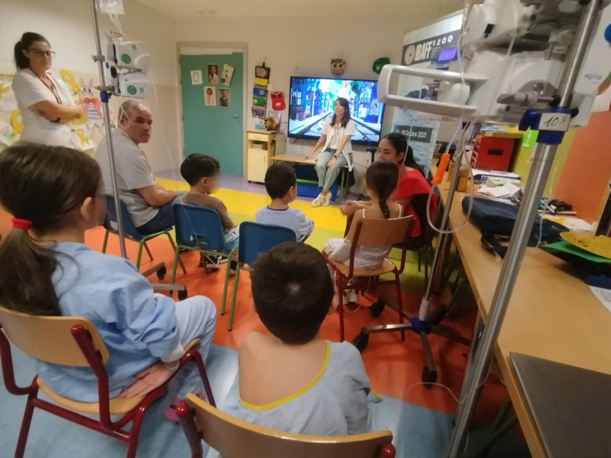 El IBAFF 1200 repite su lado más solidario y visita por séptimo año a los pequeños pacientes de La Arrixaca2