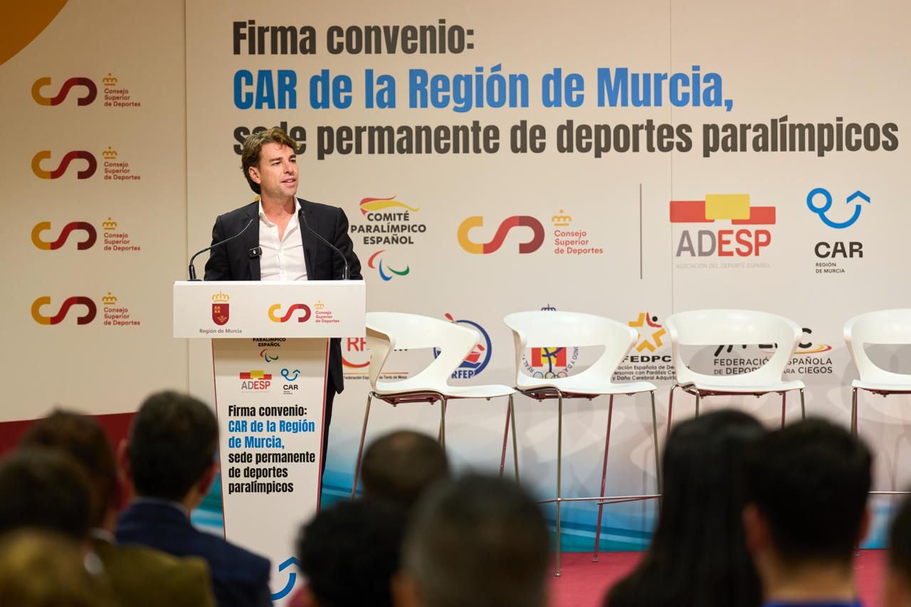 Fran Sánchez, director general de Deportes de la Región de Murcia (foto: La 7)