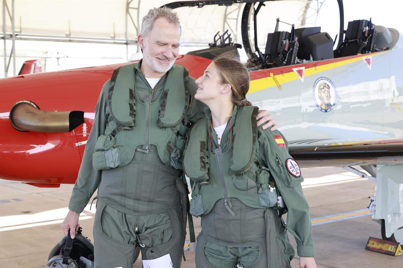 Felipe VI y la Princesa Leonor (foto: Casa Real)